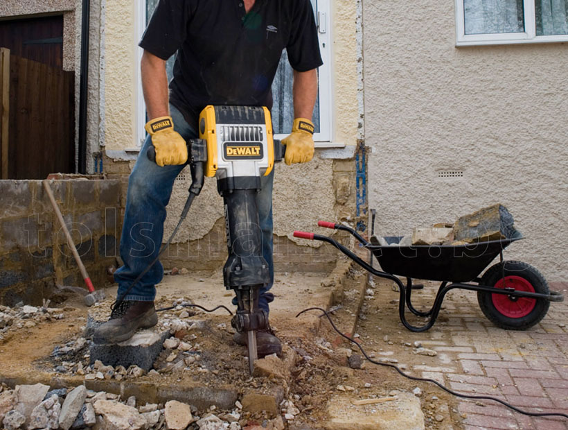 Електрически къртач + количка DeWALT D25980K 