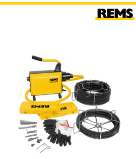 Електрическа машина за почистване на тръби с Ø 20 – 150 mm REMS Cobra 22 Set 22