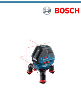 Линеен лазер Bosch GLL 3-50 Profesional в комплект с стойка за стена BM 1, приемник LR2, L-Boxx