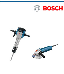 Къртач Bosch GSH 27 VC Professional с подарък ъглошлайф GWS 20-230 H 