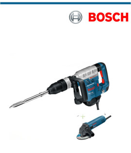 Къртач Bosch GSH 5 CE с подарък ъглошлайф Bosch GWS 850 C