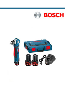 Акумулаторна ъглова бормашина Bosch GWB 12V-10 + 2 х 2,0Ah + L-Boxx